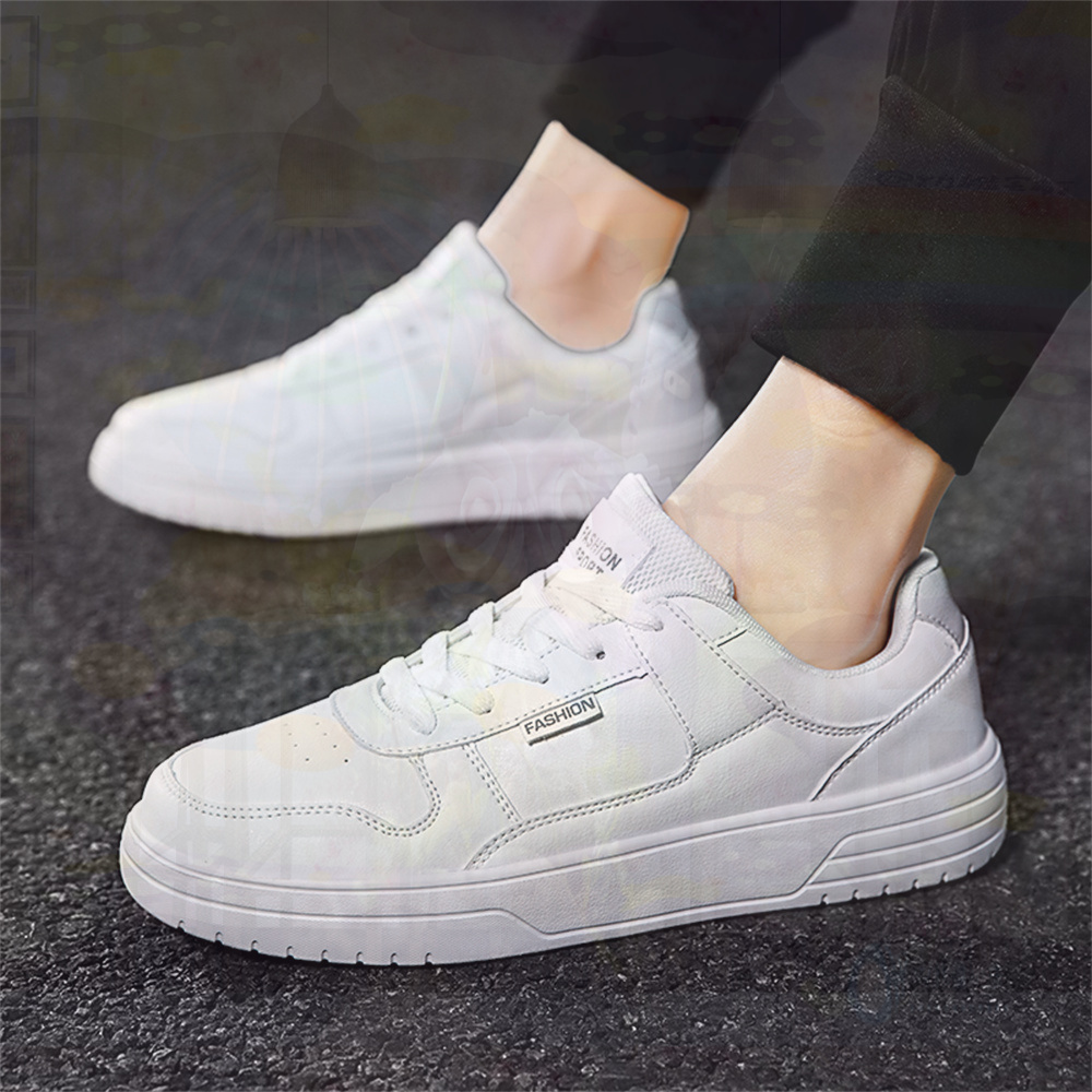 Badminton News - Con corbatas zapatos de cuero PU