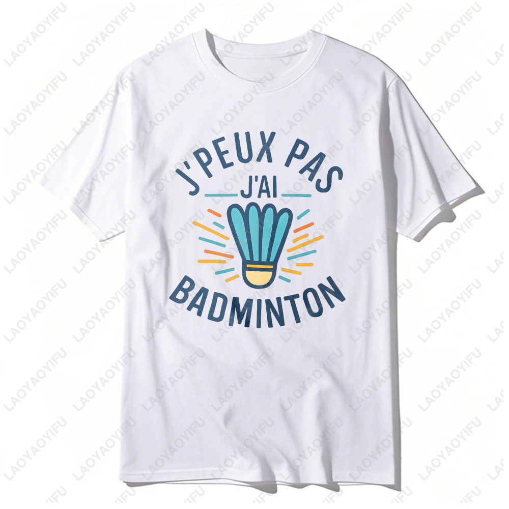 Camiseta con diseño gráfico de - Badminton Quotes Funny reseña y precio