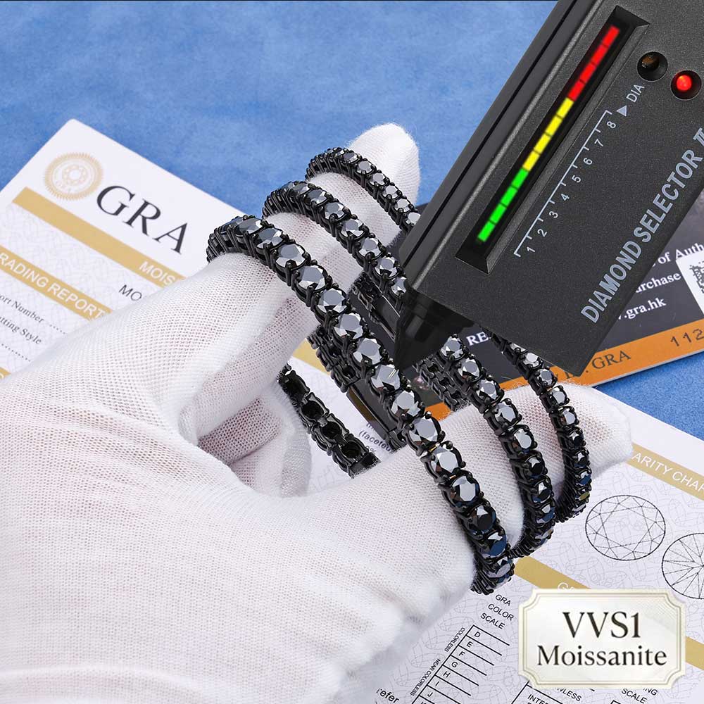 Pulsera de tenis de moissanita - Badminton Vs Tennis reseña y precio